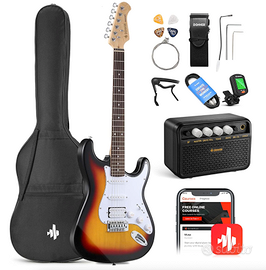 CHITARRA ELETTRICA + AMPLIFICATORE