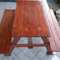 tavolo legno giardino