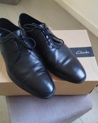 Scarpe Clarks Bampton Lace nere n.40