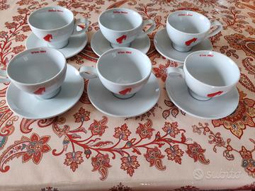 Set 6 tazze cappuccio Julius Meinl come nuove
