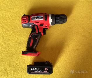 AVVITATORE TRAPANO VALEX 18 VOLT  MOD. 1429387