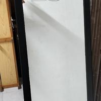 Specchio verticale cornice nera