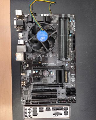 Scheda madre Gigabyte GA-H97HD3 I3 4170. 