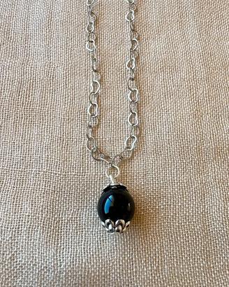 collana cuori su coccu kokku onice portafortuna