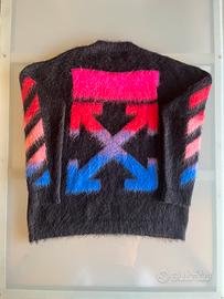 Maglione Off-White Mohair Gradient Arrows
