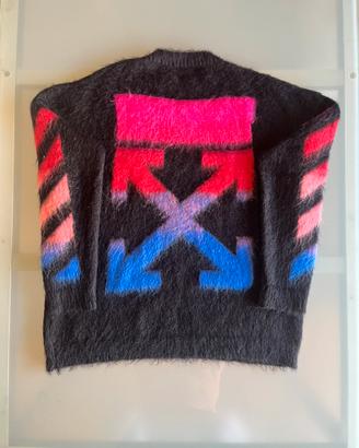 Maglione Off-White Mohair Gradient Arrows