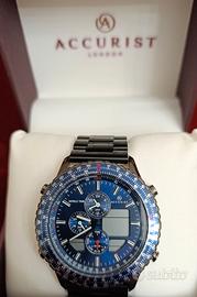 Accurist Orologio Pilota Cassa 42mm (Citizen C300)