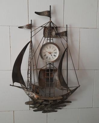 Orologio  da parete  ferro battuto