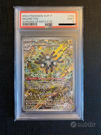 Carta Pokemon Magneton Promo Psa 9 Ita