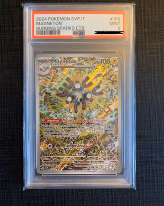 Carta Pokemon Magneton Promo Psa 9 Ita