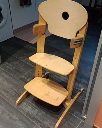 Seggiolone legno/ Sedia Evolutiva