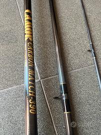 Canna da pesca Camor Carbon Match 390