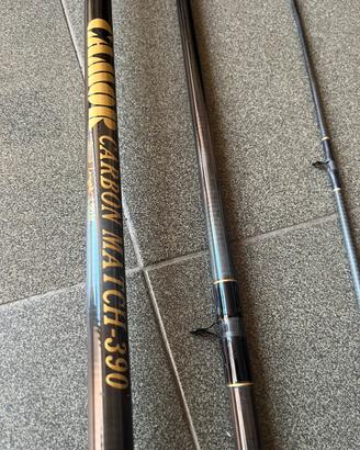 Canna da pesca Camor Carbon Match 390