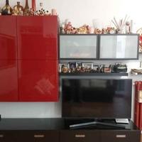 mobile pax rosso e marrone nero ikea 