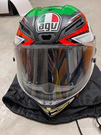 Casco Moto Integrale Agv Race Corsa