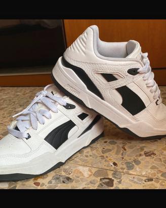 Scarpe puma slipstream bianche e nere -tg.39