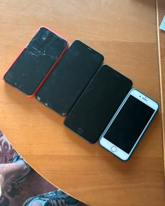 lotto 4 iphone non funzionanti