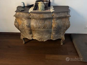 mobilio artigianato veneto con decoupage 