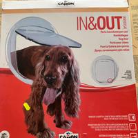 Porta basculante per cani
