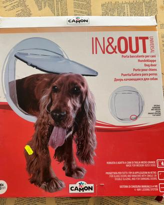 Porta basculante per cani