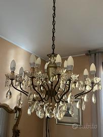 Lampadario Vintage 12 candele