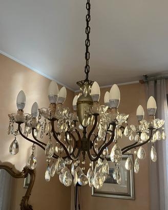 Lampadario Vintage 12 candele