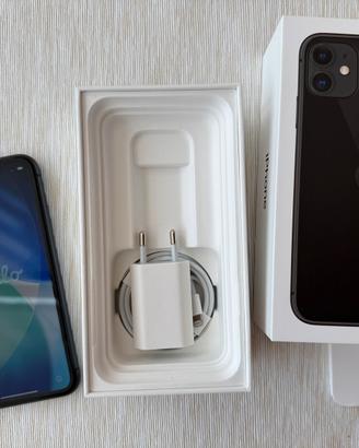 IPhone 11 nero batteria originale Apple sostituita