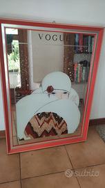 Specchio Vintage VOGUE – Anni 70/80 Art Déco