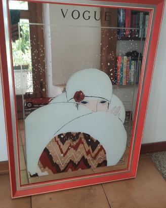 Specchio Vintage VOGUE – Anni 70/80 Art Déco