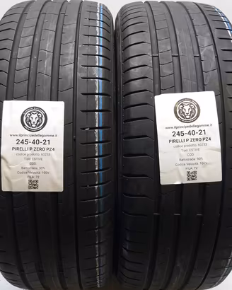 2 GOMME 245 40 21 PIRELLI A60233