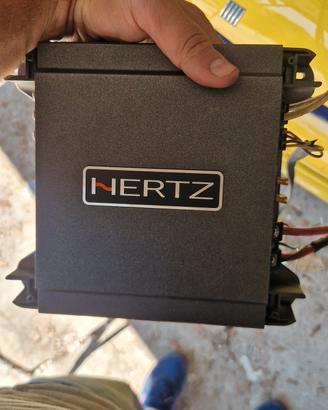 amplificatore hertz  hcp 4 d e  subwoofer 1500watt