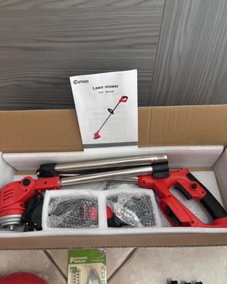 Tosaerba a batteria, 4 lame + accessori