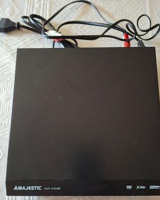 Lettore DVD Majestic Dvx 475 Usb,DivX Scart