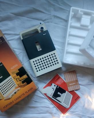 Philips N2000 Cassette Recorder - Vintage 1969
