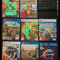 Giochi 9€ ognuno  45€ tutti