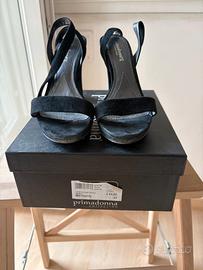 Sandali Primadonna Collection neri con tacco – T37