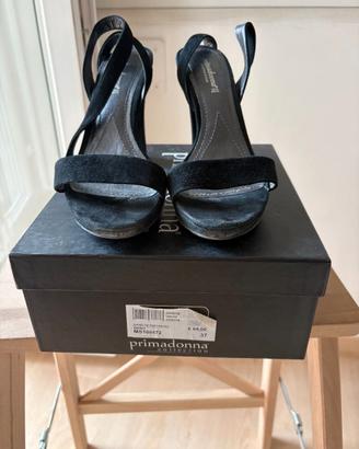 Sandali Primadonna Collection neri con tacco – T37