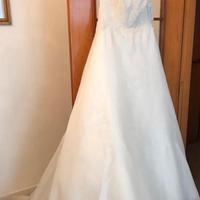 Vestito da sposa nuovo, taglia50 errico maria