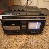 Hitachi CKP-110 TV / radio/ tape vintage