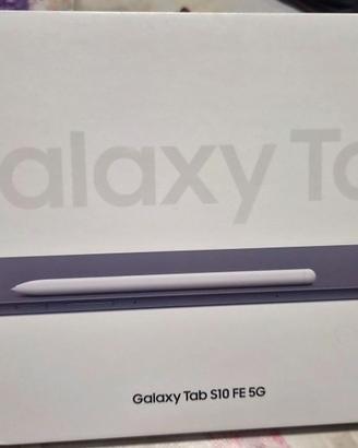 Tablet Samsung galaxy S10FE 5G con Cover Keyboard