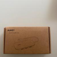 Hub USB Aukey CB-C71 Nero 100 W