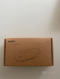 Hub USB Aukey CB-C71 Nero 100 W