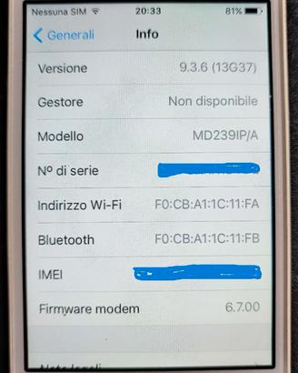 Ricambi Iphone 4S 16Gb