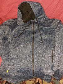 felpa cappuccio giubbotto 