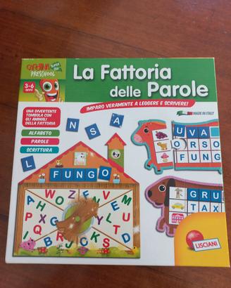 la fattoria delle parole - gioco educativo
