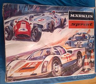 Märklin Sprint 1409 Pista Elettrica Vintage Anni60