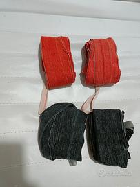 fasce/bendagg boxe/must thai+conchiglia+cavigliere