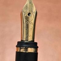 penna stilografica montblanc oro 18k noblesse