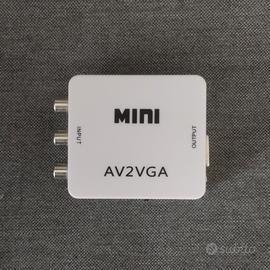 Converter da AV a VGA + Jack 3.5 