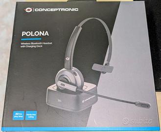 CONCEPTRONIC CUFFIA BLUETOOTH MONO CON MICROFONO